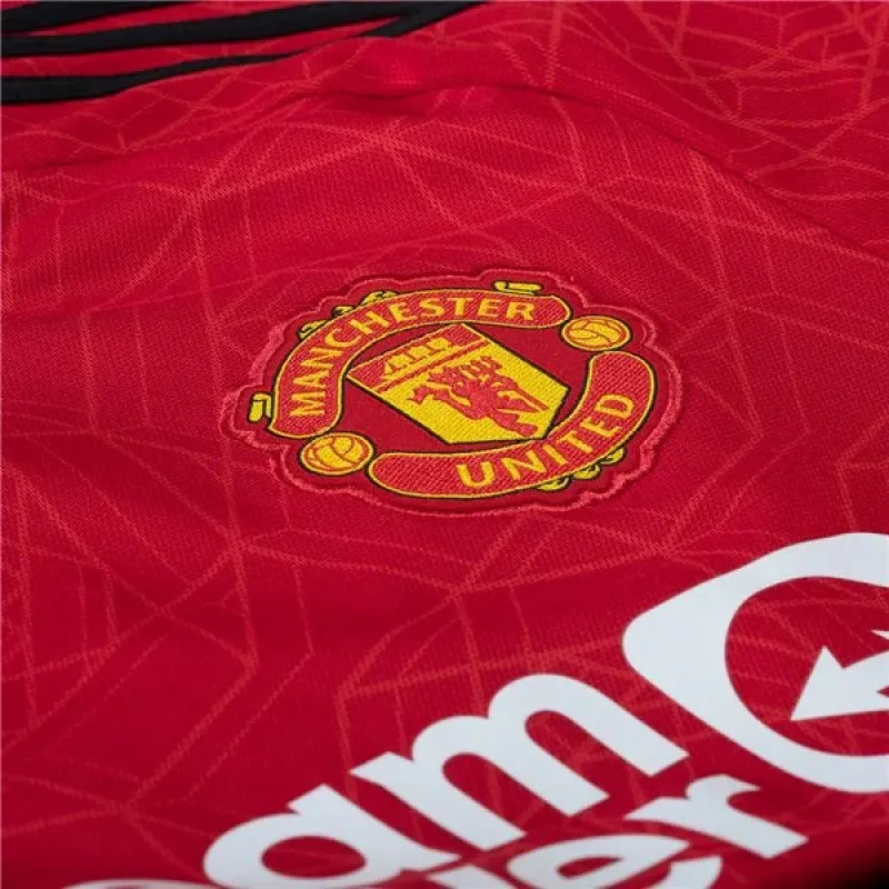 Men's Replica Adidas Manchester United Home Jersey 2324