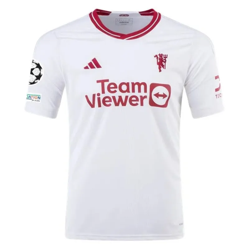 Men's Replica Adidas Manchester United Third Jersey 2324 - UCL