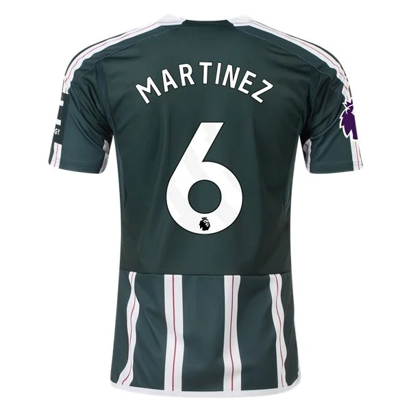 Men's Replica Adidas Martinez Manchester United Away Jersey 2324