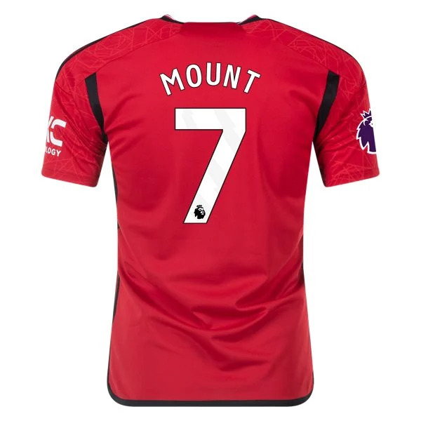 Men's Replica Adidas Mount Manchester United Home Jersey 2324