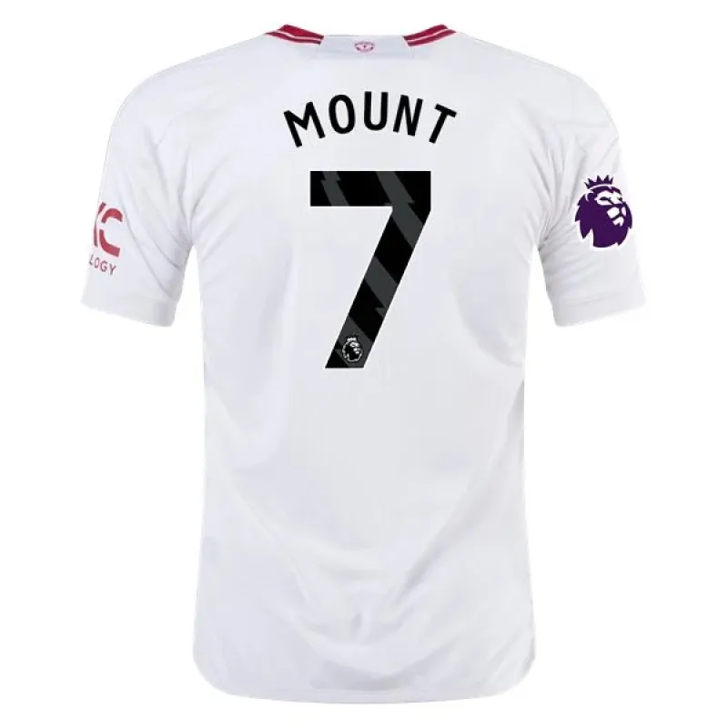 Men's Replica Adidas Mount Manchester United Third Jersey 2324