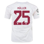 Men's Replica Adidas Muller Bayern Munich Third Jersey 2324 - UCL