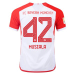 Men's Replica Adidas Musiala Bayern Munich Home Jersey 2324