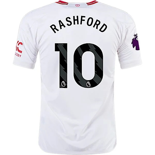 Men's Replica Adidas Rashford Manchester United Third Jersey 2324