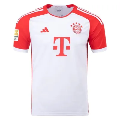 Men's Replica Adidas Sane Bayern Munich Home Jersey 2324 01