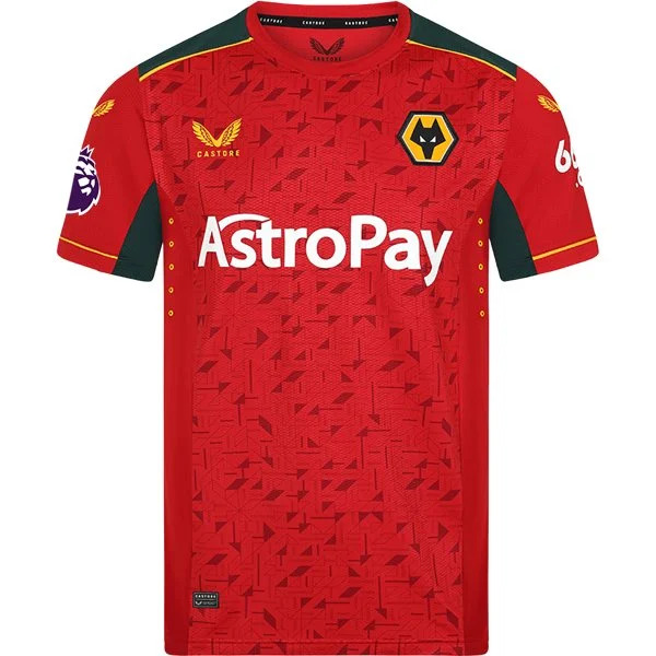 Men's Replica Castore Hee Chan Wolverhampton Away Jersey 2324
