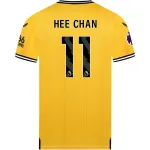 Men's Replica Castore Hee Chan Wolverhampton Home Jersey 2324
