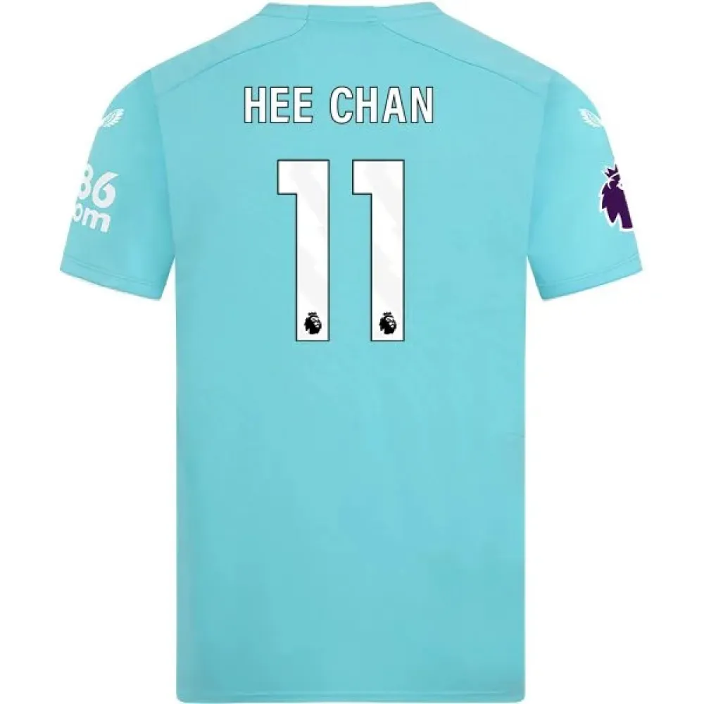 Men's Replica Castore Hee Chan Wolverhampton Third Jersey 2324