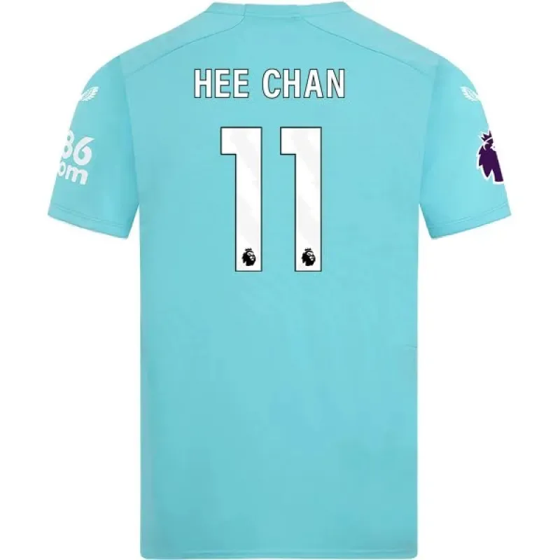 Men's Replica Castore Hee Chan Wolverhampton Third Jersey 2324