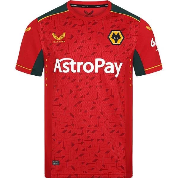 Men's Replica Castore Wolverhampton Away Jersey 2324