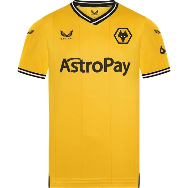 Men's Replica Castore Wolverhampton Home Jersey 2324