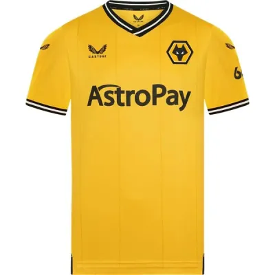 Men's Replica Castore Wolverhampton Home Jersey 2324 01