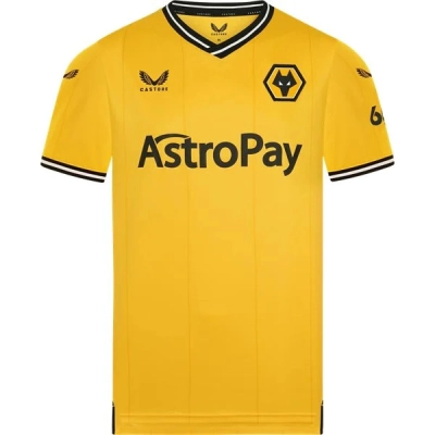 Men's Replica Castore Wolverhampton Home Jersey 2324 01