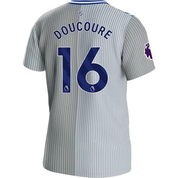 Men's Replica Hummel Doucoure Everton Third Jersey 2324