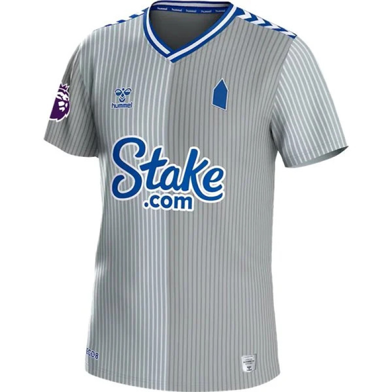 Men's Replica Hummel Doucoure Everton Third Jersey 2324