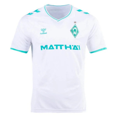 Men's Replica Hummel Werder Bremen Away Jersey 2324 01