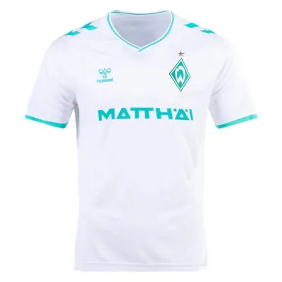 Men's Replica Hummel Werder Bremen Away Jersey 2324 01