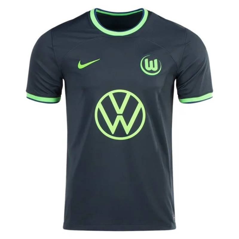 Men's Replica Nike Wolfsburg Away Jersey 2223