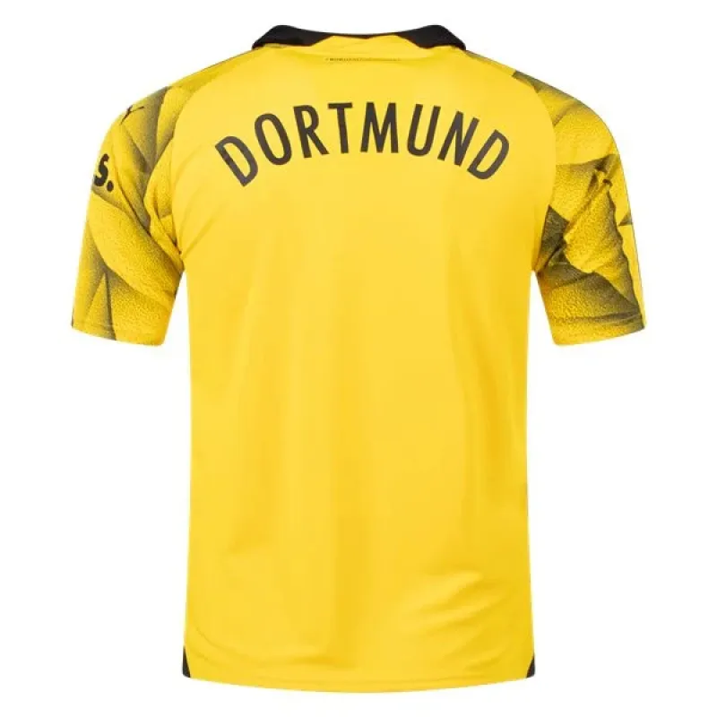 Men's Replica Puma Borussia Dortmund Third Jersey 2324 - UCL