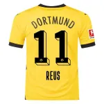 Men's Replica Puma Reus Borussia Dortmund Home Jersey 2324