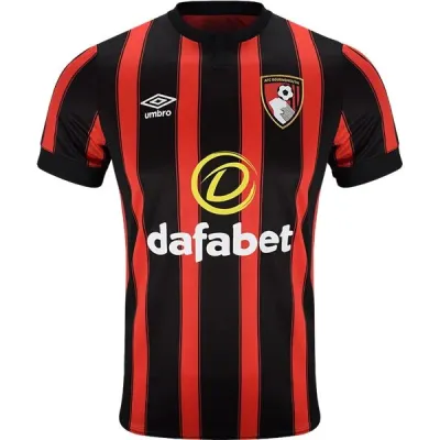 Men's Replica Umbro AFC Bournemouth Home Jersey 2324 01