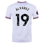 Men's Replica Umbro Alvarez West Ham Away Jersey 2324