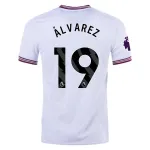 Men's Replica Umbro Alvarez West Ham Away Jersey 2324