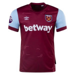 Men's Replica Umbro Bowen West Ham Home Jersey 2324
