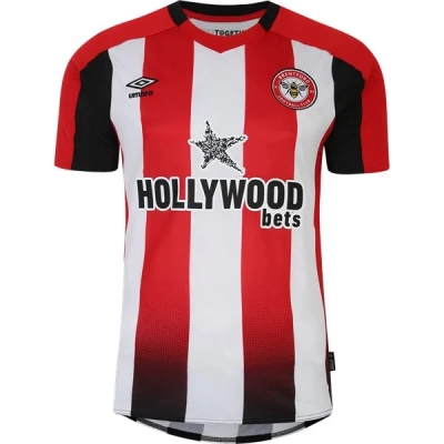 Men's Replica Umbro Brentford Home Jersey 2324 01