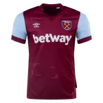 Men's Replica Umbro West Ham Home Jersey 2324