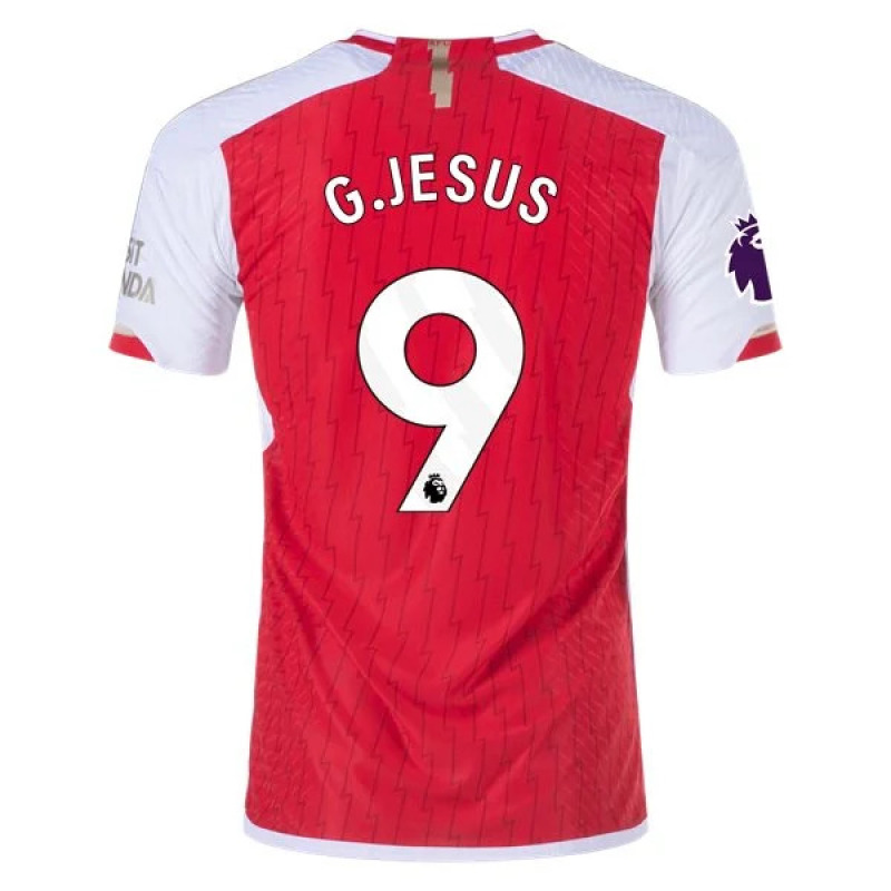 Men's Authentic Adidas G. Jesus Arsenal Home Jersey 2324
