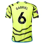 Men's Authentic Adidas Gabriel Arsenal Away Jersey 2324