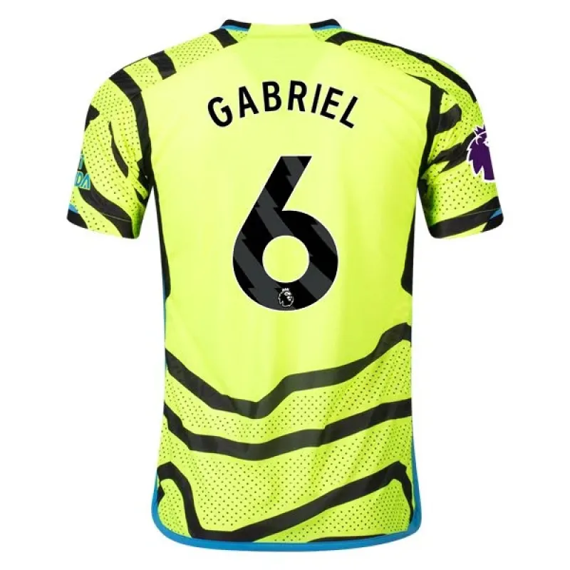Men's Authentic Adidas Gabriel Arsenal Away Jersey 2324