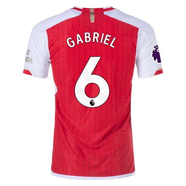 Men's Authentic Adidas Gabriel Arsenal Home Jersey 2324