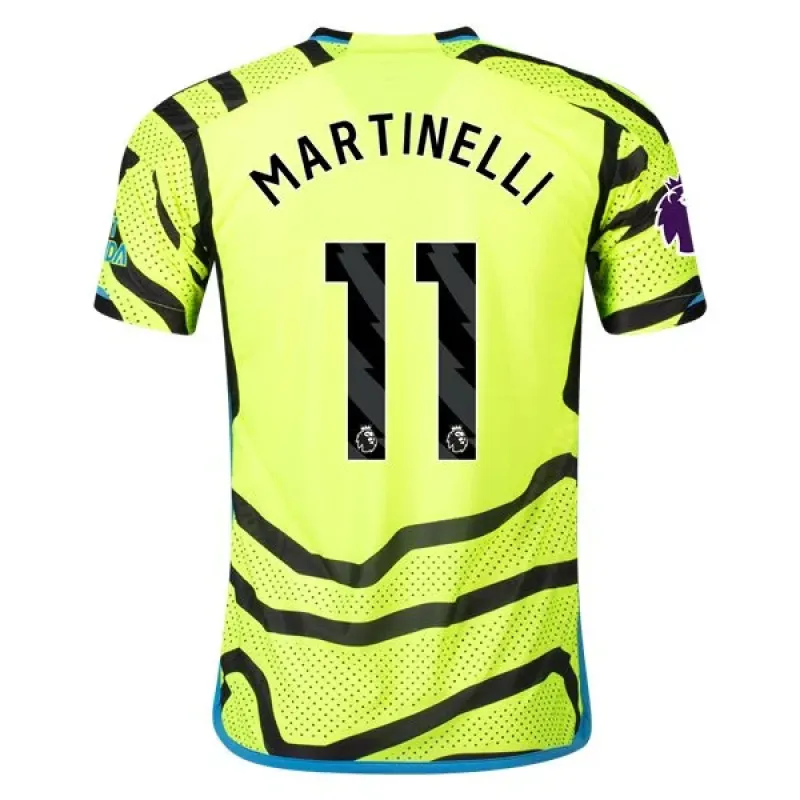 Men's Authentic Adidas Martinelli Arsenal Away Jersey 2324
