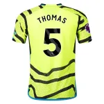 Men's Authentic Adidas Thomas Arsenal Away Jersey 2324