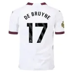 Men's Authentic Puma De Bruyne Manchester City Away Jersey 2324 - CWC