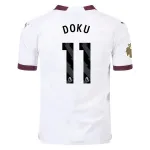 Men's Authentic Puma Doku Manchester City Away Jersey 2324 - CWC