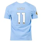 Men's Authentic Puma Doku Manchester City Home Jersey 2324 - CWC