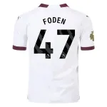 Men's Authentic Puma Foden Manchester City Away Jersey 2324 - CWC