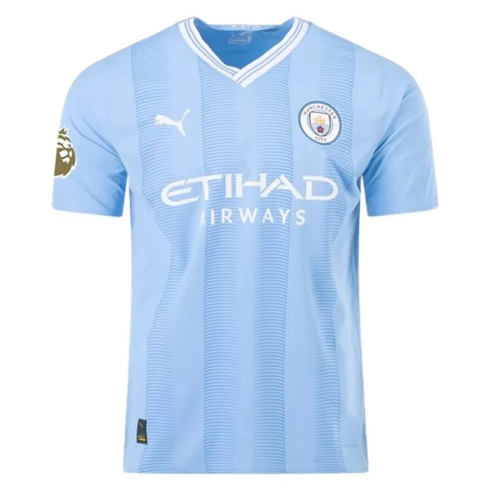 Men's Authentic Puma Haaland Manchester City Home Jersey 2324