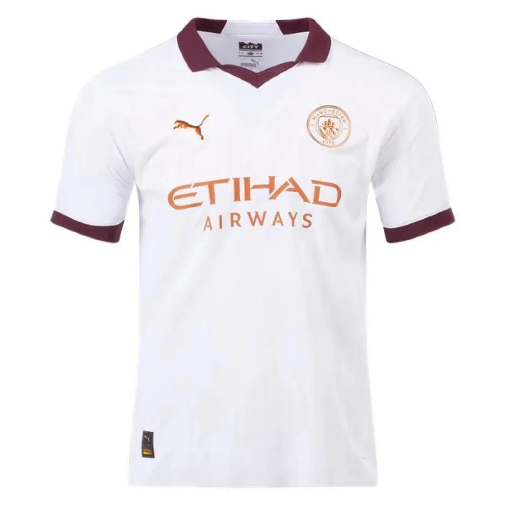 Men's Authentic Puma Manchester City Away Jersey 2324