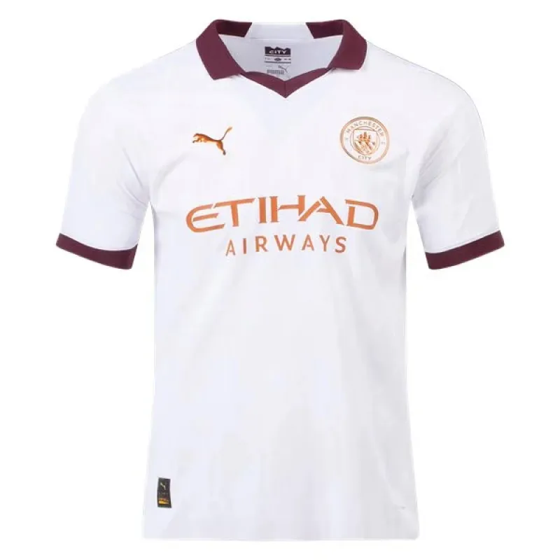 Men's Authentic Puma Manchester City Away Jersey 2324