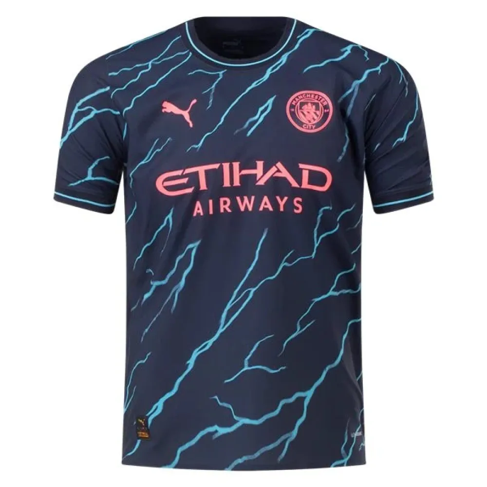 Men's Authentic Puma Manchester City Third Jersey 2324