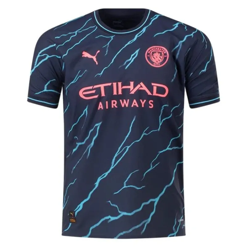 Men's Authentic Puma Manchester City Third Jersey 2324