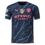Men's Authentic Puma Manchester City Third Jersey 2324 - UCL