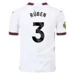 Men's Authentic Puma Ruben Manchester City Away Jersey 2324 - CWC