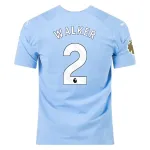 Men's Authentic Puma Walker Manchester City Home Jersey 2324 - CWC