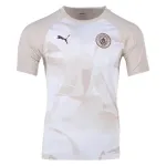 Men's Puma Manchester City Pre Match Training Jersey 2324 Brown