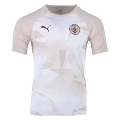 Men's Puma Manchester City Pre Match Training Jersey 2324 Brown 01